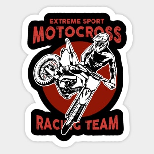 extreme motorcross Sticker